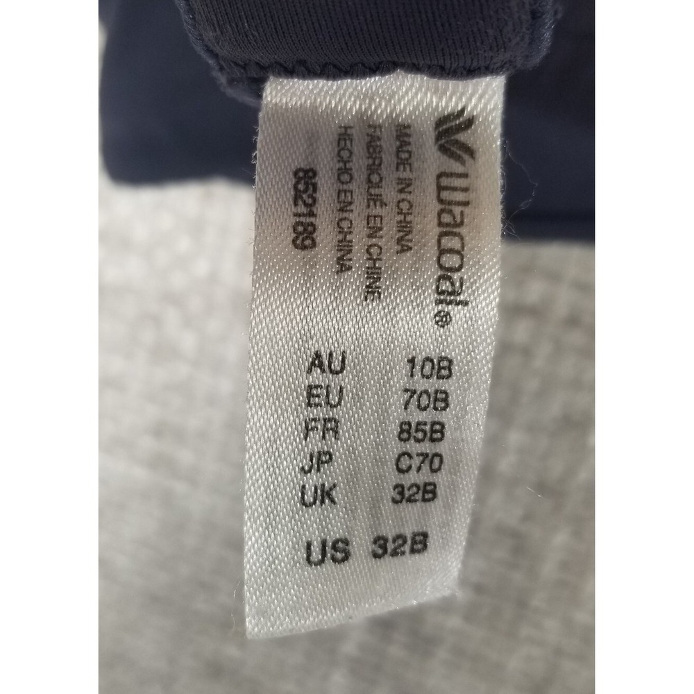Wacoal 852189 How Perfect Padded Soft Cup T-Shirt Bra Wireless Womens 32B Gray‎ - Picture 11 of 12